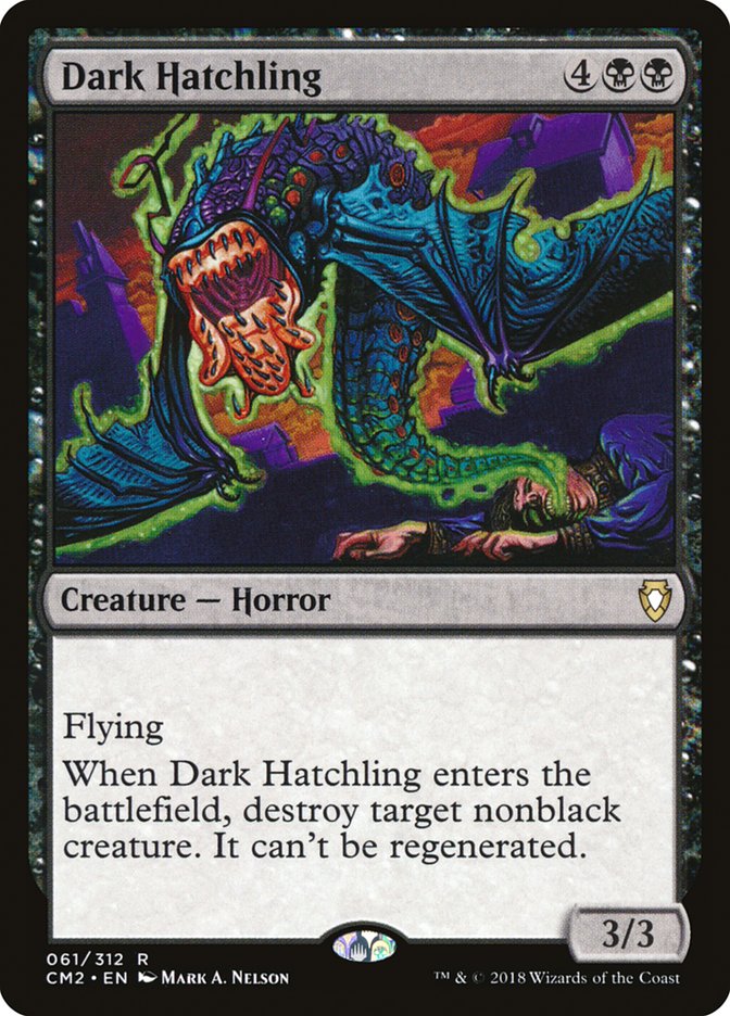Dark Hatchling [Commander Anthology Volume II] | Clutch Gaming
