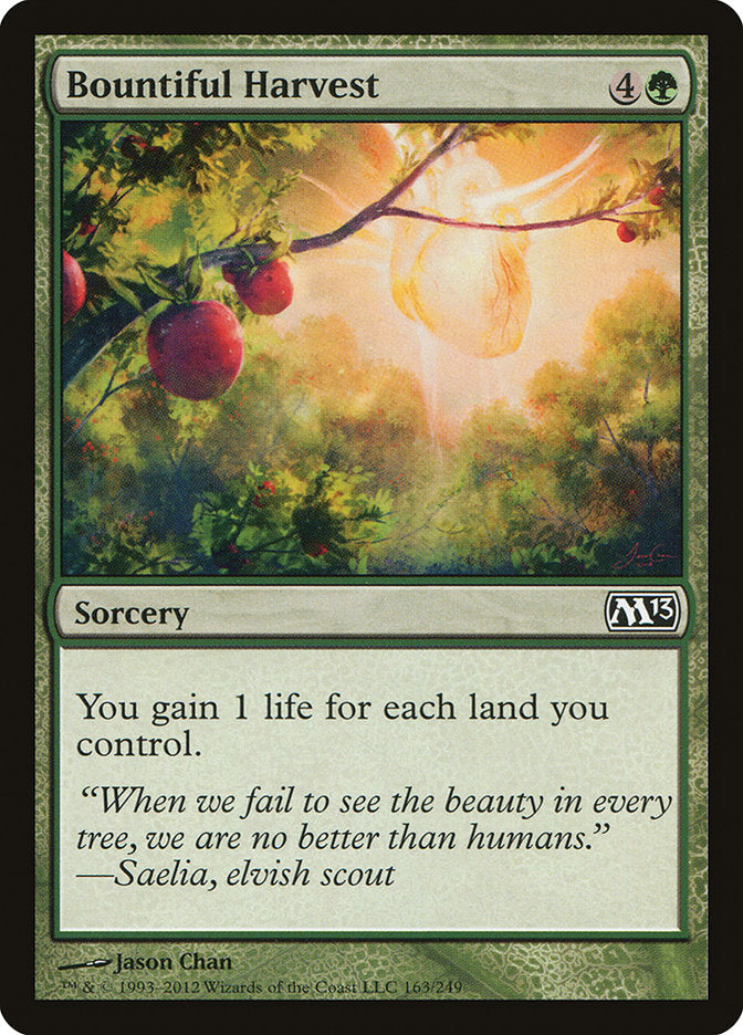 Bountiful Harvest [Magic 2013] | Clutch Gaming