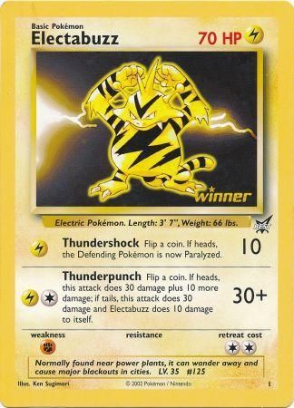 Electabuzz (1) (Jumbo Card) [Best of Promos] | Clutch Gaming