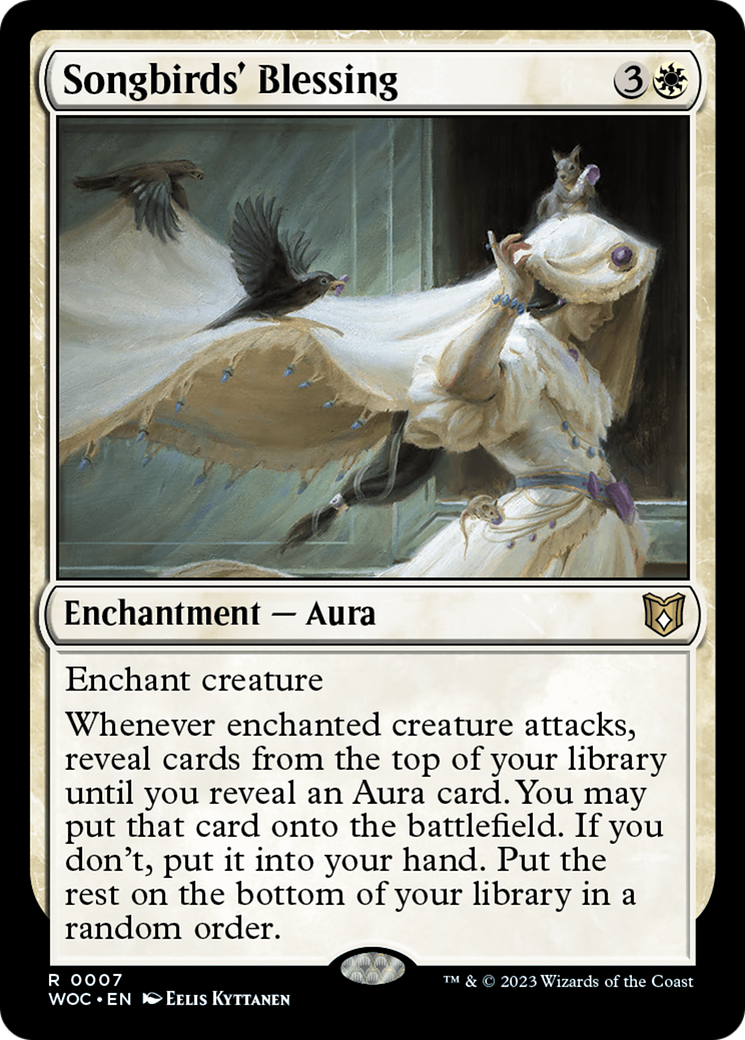 Songbirds' Blessing [Wilds of Eldraine Commander] | Clutch Gaming