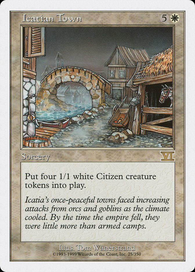 Icatian Town [Classic Sixth Edition] | Clutch Gaming