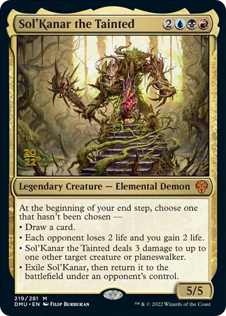 Sol'Kanar the Tainted [Dominaria United Prerelease Promos] | Clutch Gaming