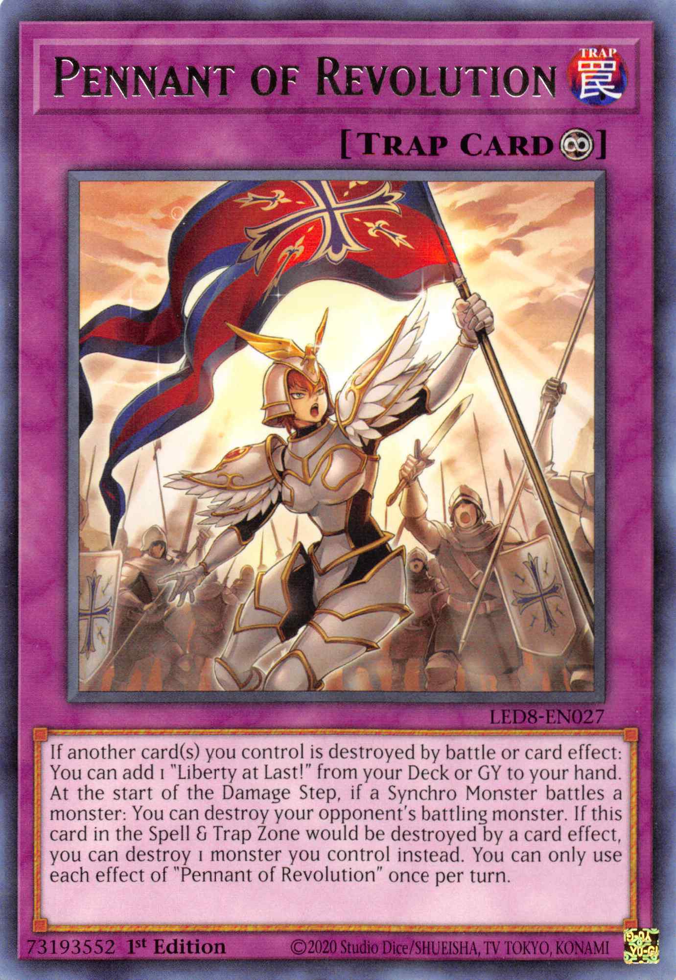 Pennant of Revolution [LED8-EN027] Rare | Clutch Gaming