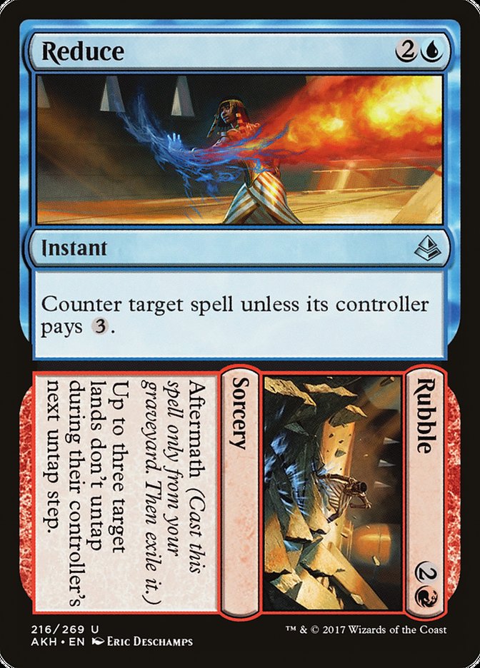Reduce // Rubble [Amonkhet] | Clutch Gaming