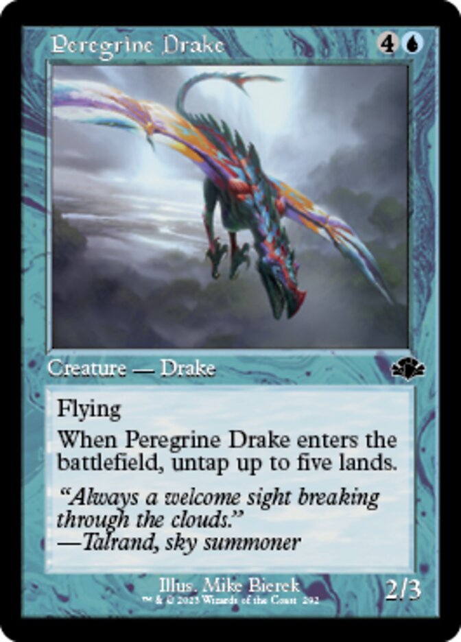 Peregrine Drake (Retro) [Dominaria Remastered] | Clutch Gaming