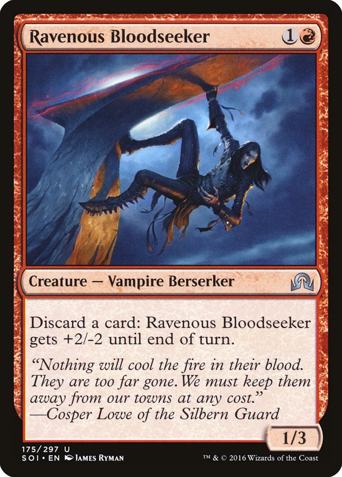 Ravenous Bloodseeker [Shadows over Innistrad] | Clutch Gaming