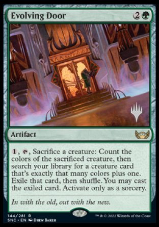 Evolving Door (Promo Pack) [Streets of New Capenna Promos] | Clutch Gaming