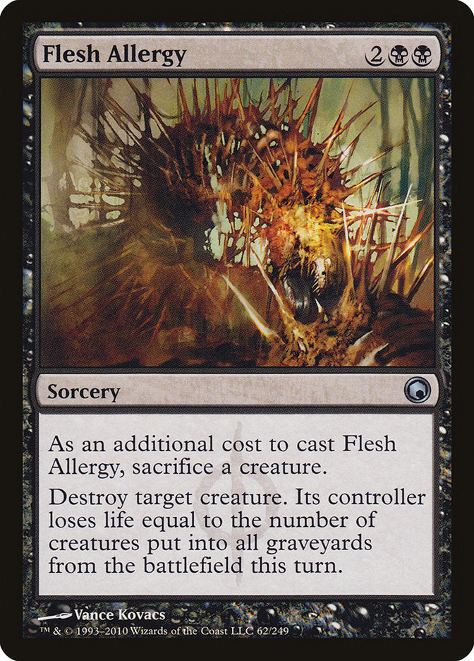 Flesh Allergy [Scars of Mirrodin] | Clutch Gaming