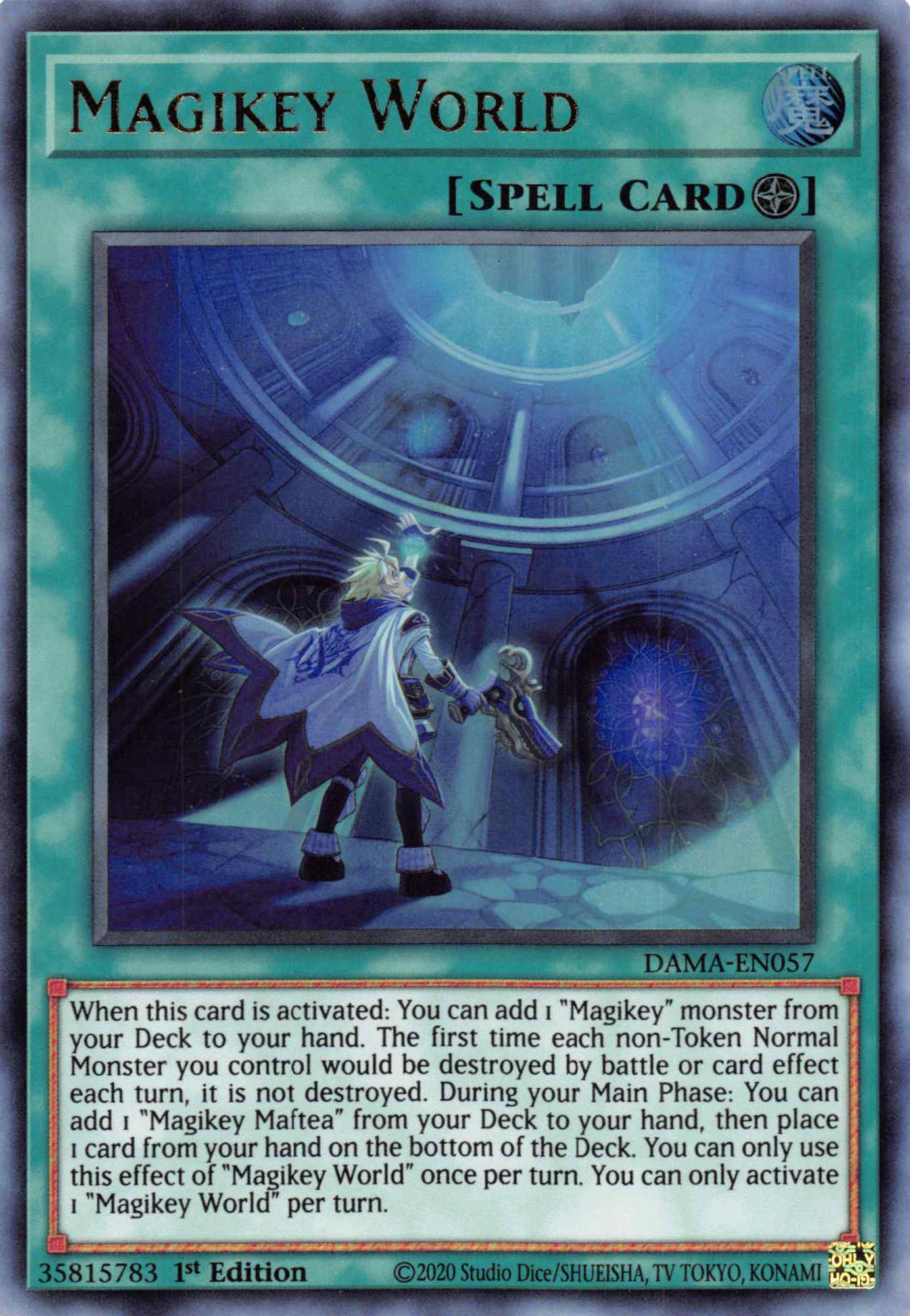 Magikey World [DAMA-EN057] Ultra Rare | Clutch Gaming