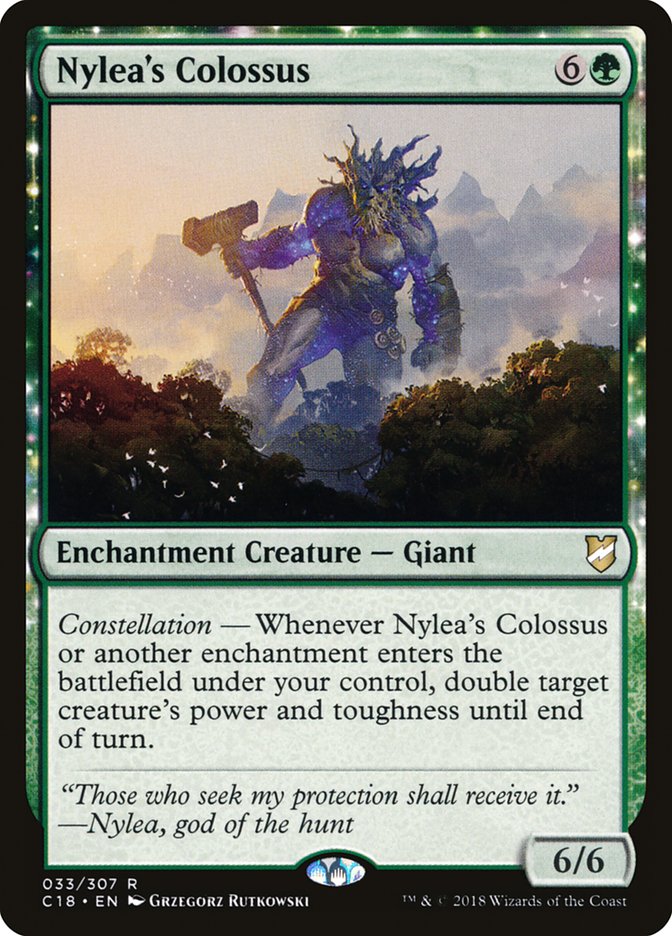 Nylea's Colossus [Commander 2018] | Clutch Gaming