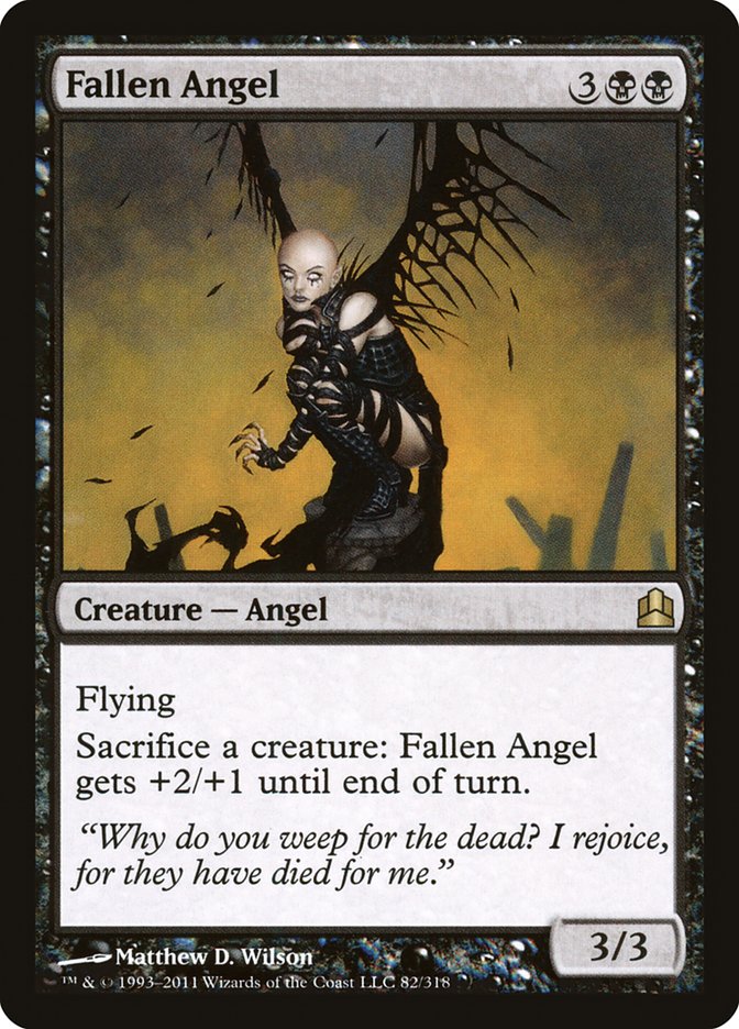 Fallen Angel [Commander 2011] | Clutch Gaming