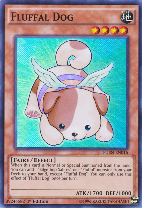 Fluffal Dog [FUEN-EN016] Super Rare | Clutch Gaming