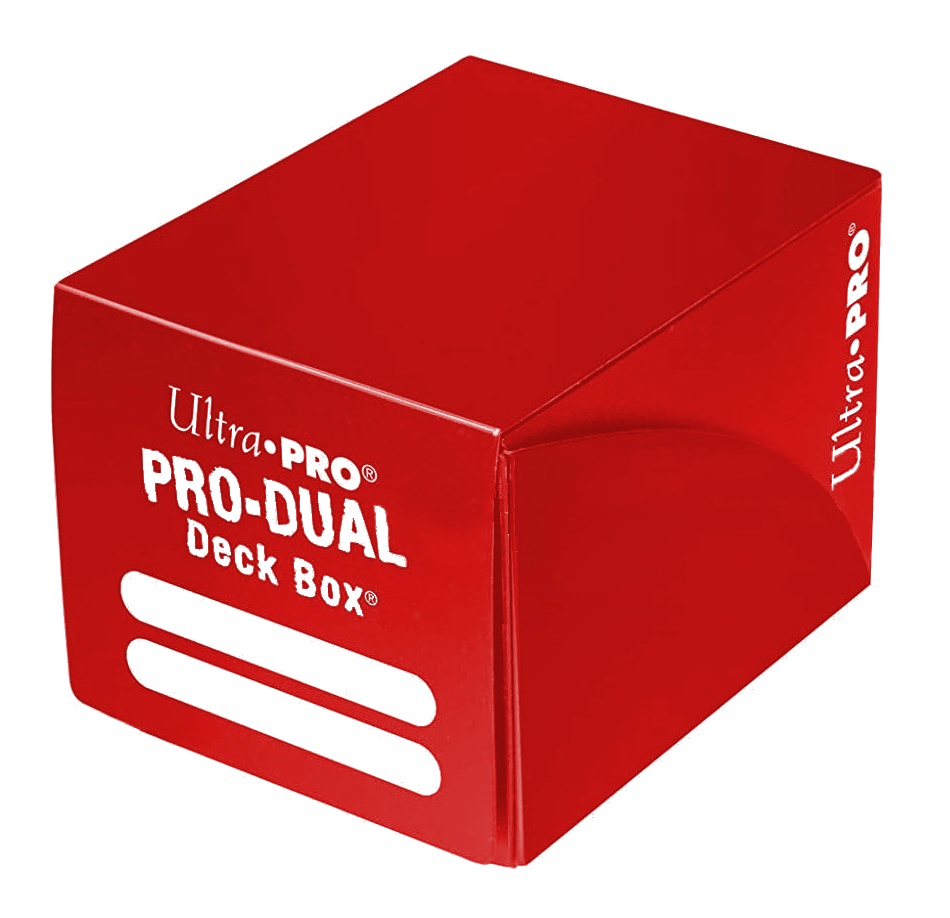 Ultra PRO: Deck Box - PRO-Dual (Small - Red) | Clutch Gaming