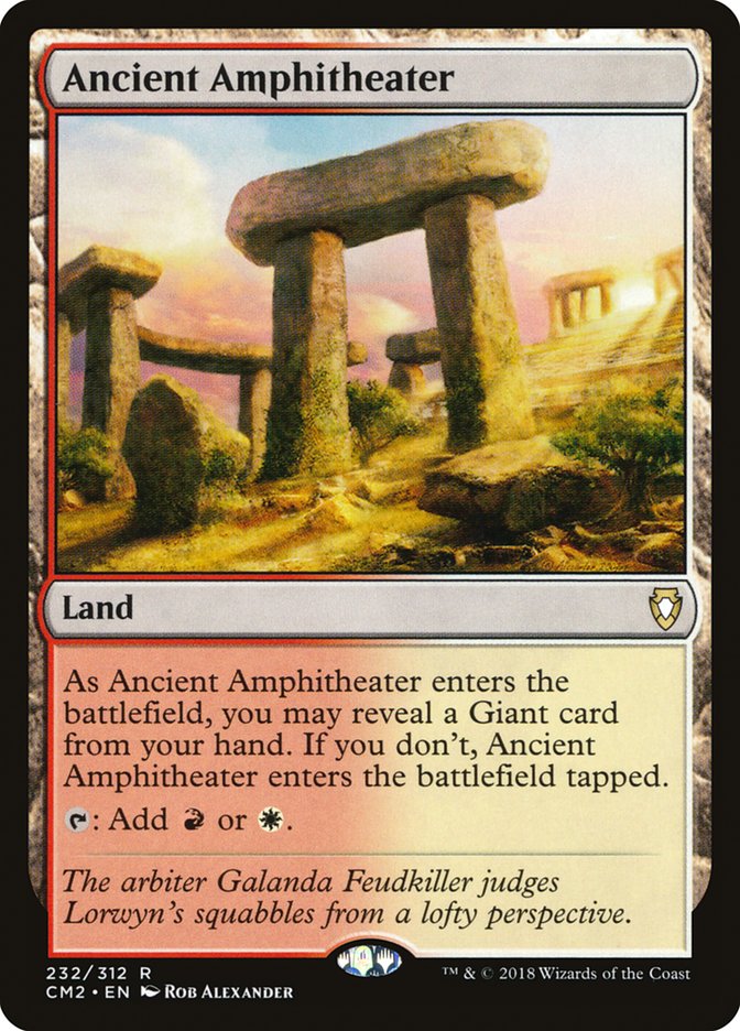 Ancient Amphitheater [Commander Anthology Volume II] | Clutch Gaming