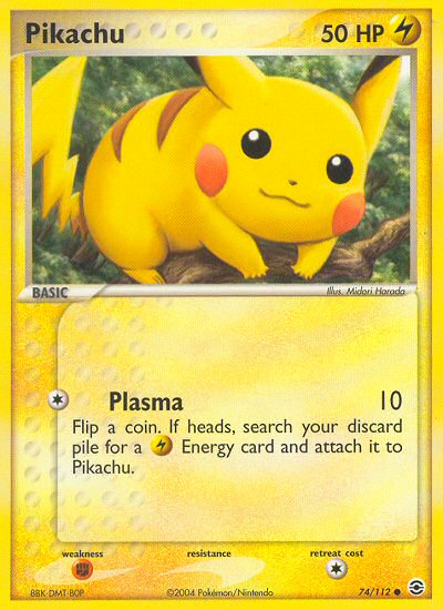 Pikachu (74/112) [EX: FireRed & LeafGreen] | Clutch Gaming