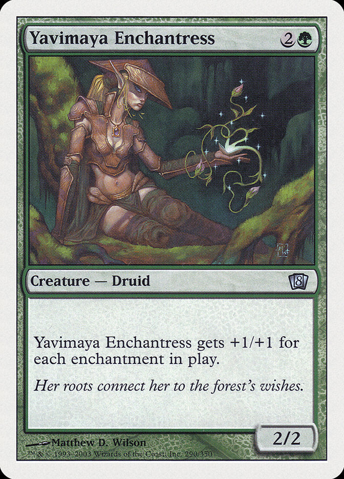 Yavimaya Enchantress [Eighth Edition] | Clutch Gaming