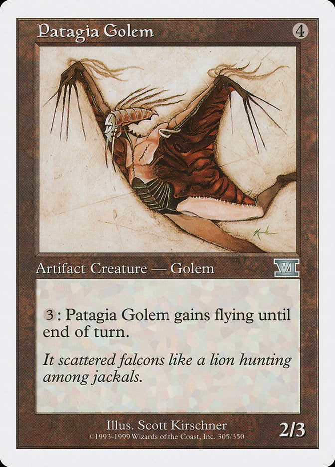 Patagia Golem [Classic Sixth Edition] | Clutch Gaming