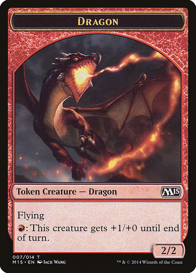 Dragon Token [Magic 2015 Tokens] | Clutch Gaming