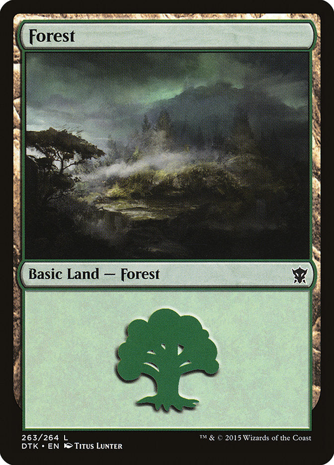 Forest (263) [Dragons of Tarkir] | Clutch Gaming