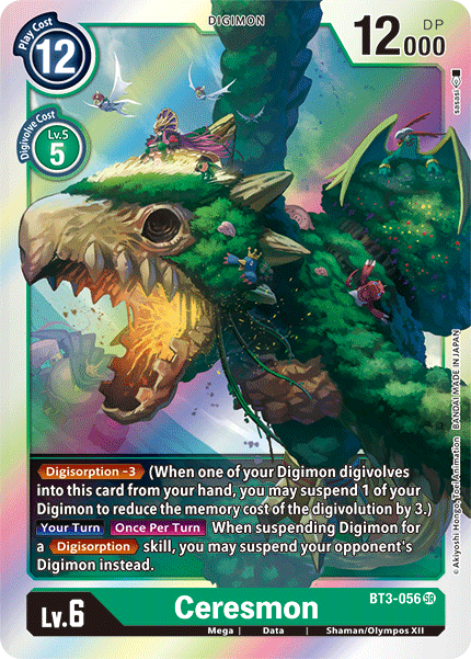 Ceresmon [BT3-056] [Release Special Booster Ver.1.5] | Clutch Gaming