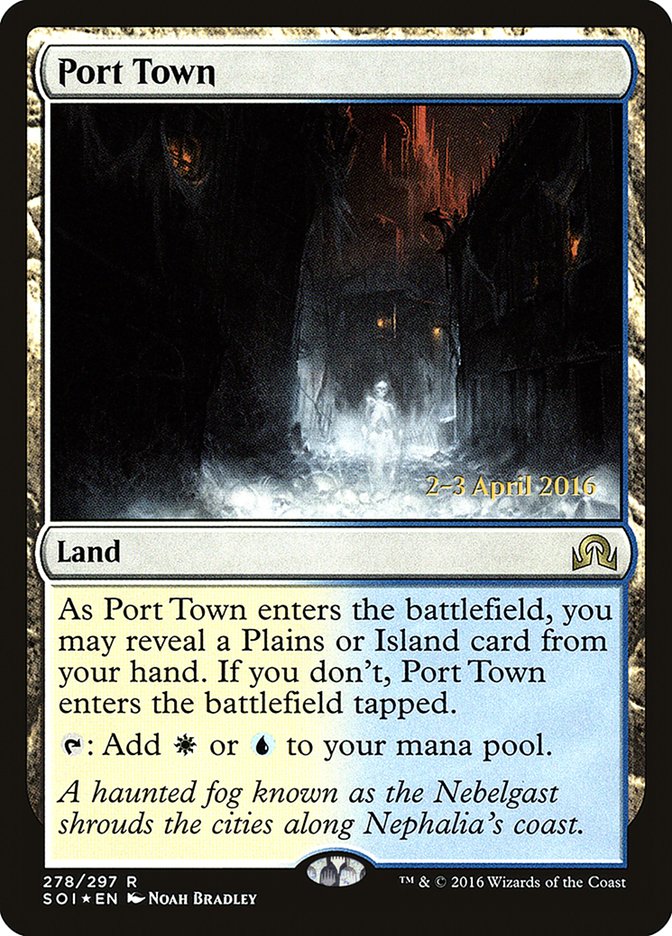 Port Town [Shadows over Innistrad Prerelease Promos] | Clutch Gaming