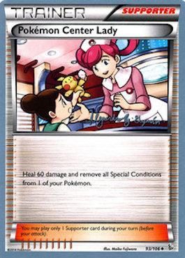 Pokemon Center Lady (93/106) (Primal Groudon - Alejandro Ng-Guzman) [World Championships 2015] | Clutch Gaming