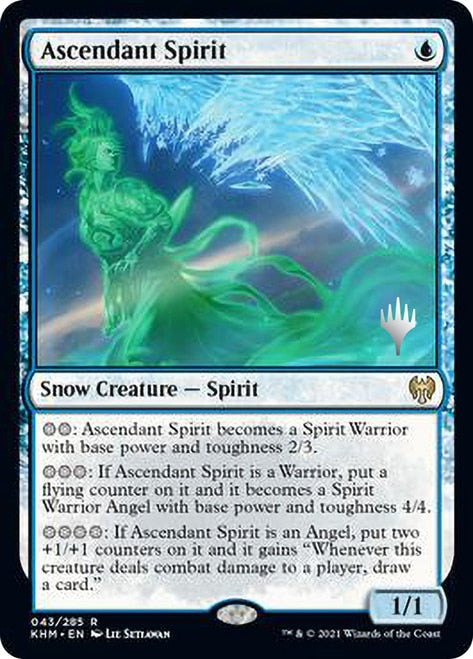 Ascendant Spirit (Promo Pack) [Kaldheim Promos] | Clutch Gaming