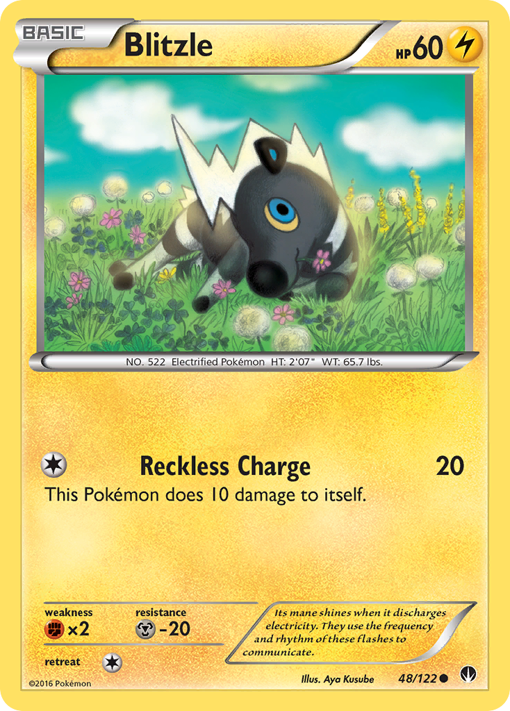 Blitzle (48/122) [XY: BREAKpoint] | Clutch Gaming