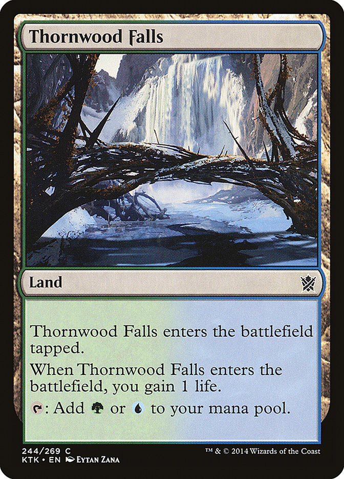 Thornwood Falls [Khans of Tarkir] | Clutch Gaming