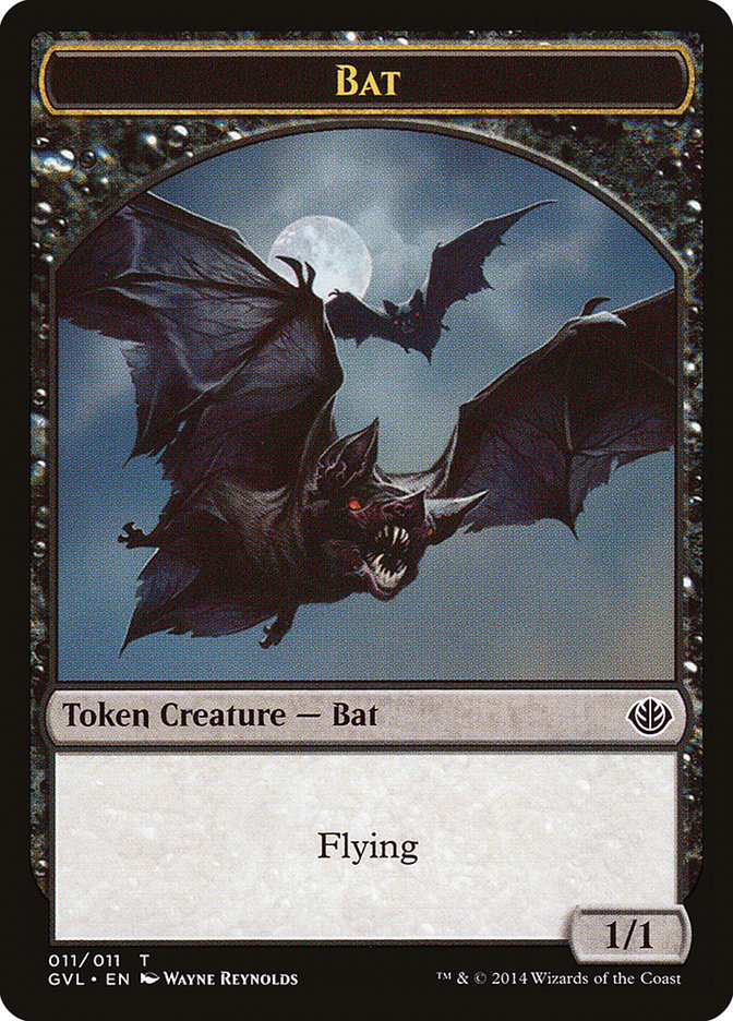 Bat Token (Garruk vs. Liliana) [Duel Decks Anthology Tokens] | Clutch Gaming