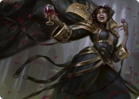 Bloodcrazed Socialite Art Card [Innistrad: Crimson Vow Art Series] | Clutch Gaming