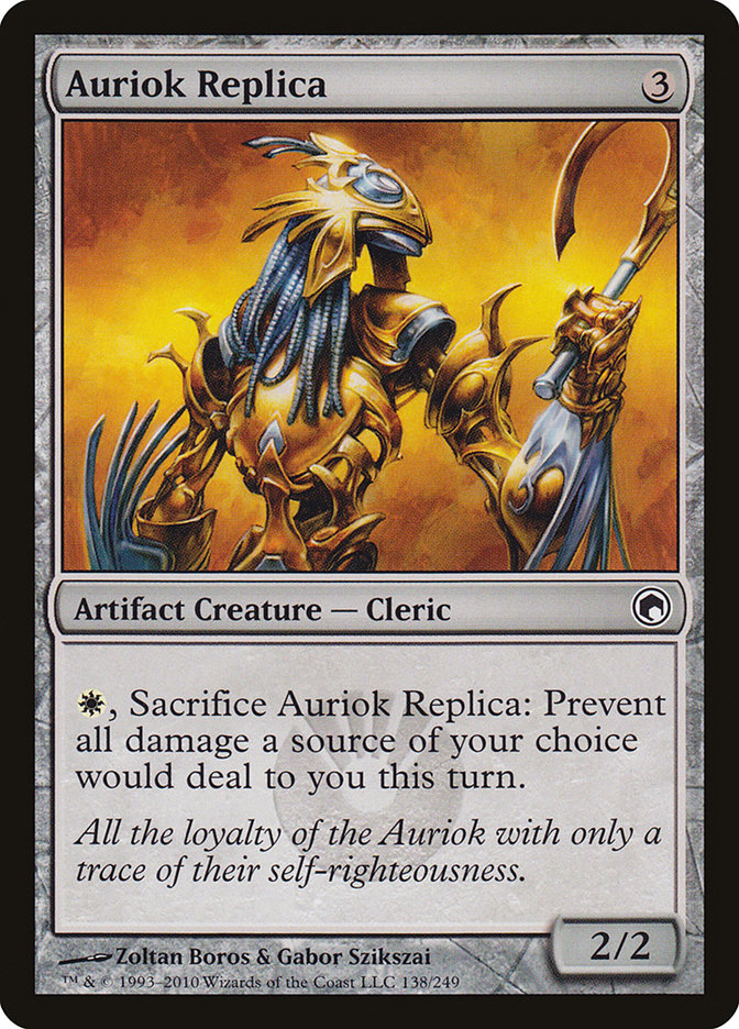 Auriok Replica [Scars of Mirrodin] | Clutch Gaming