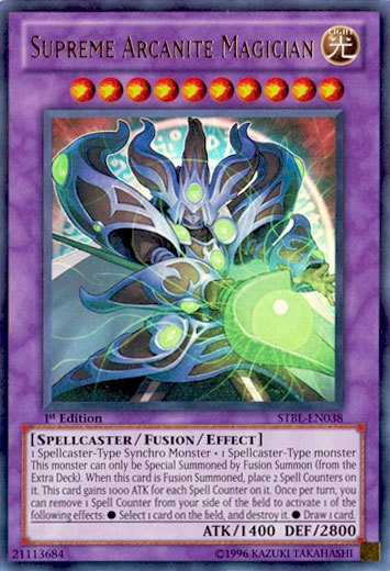 Supreme Arcanite Magician [STBL-EN038] Ultra Rare | Clutch Gaming