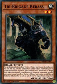 Tri-Brigade Kerass [PHRA-EN007] Super Rare | Clutch Gaming