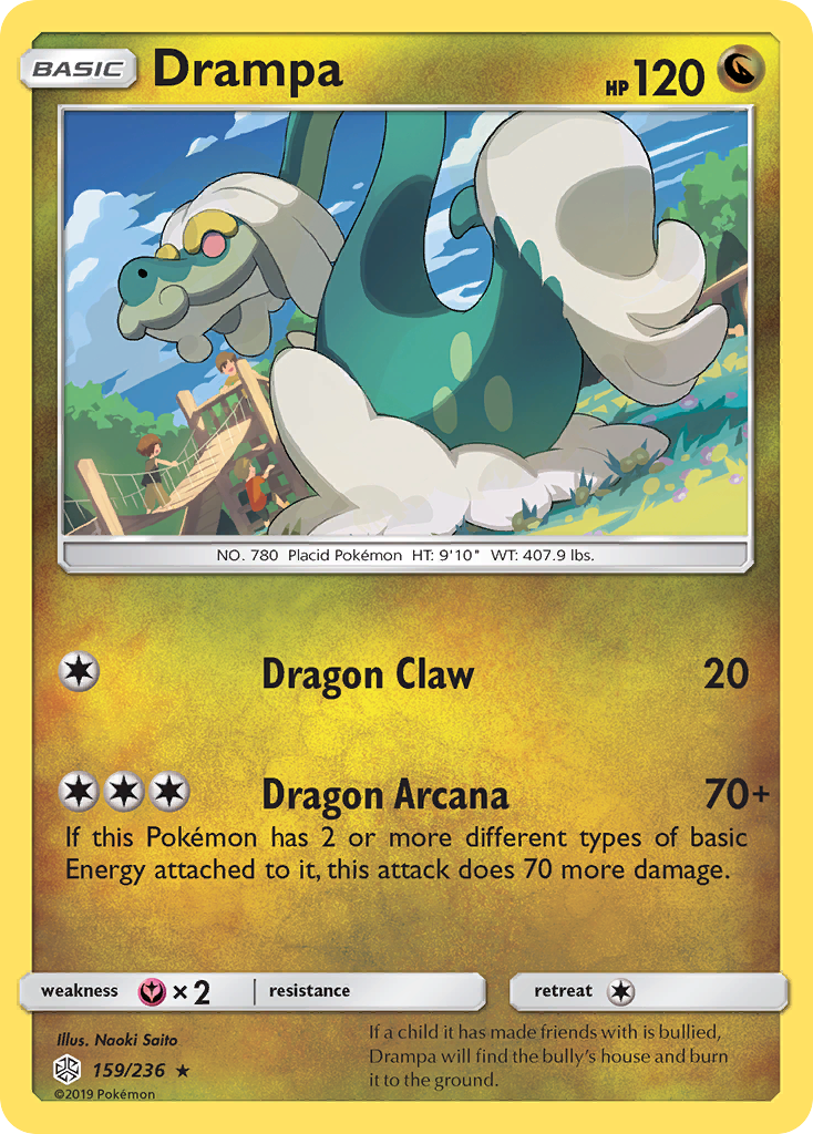 Drampa (159/236) [Sun & Moon: Cosmic Eclipse] | Clutch Gaming