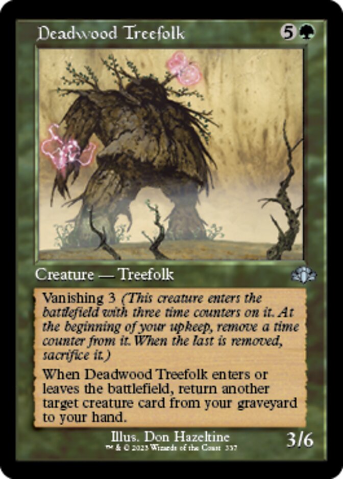 Deadwood Treefolk (Retro) [Dominaria Remastered] | Clutch Gaming