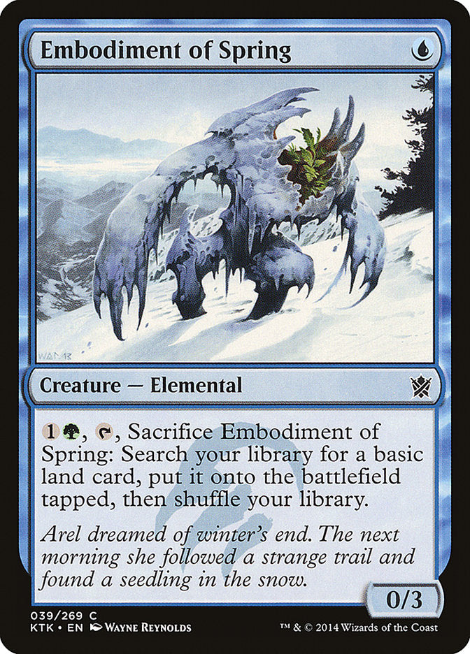 Embodiment of Spring [Khans of Tarkir] | Clutch Gaming