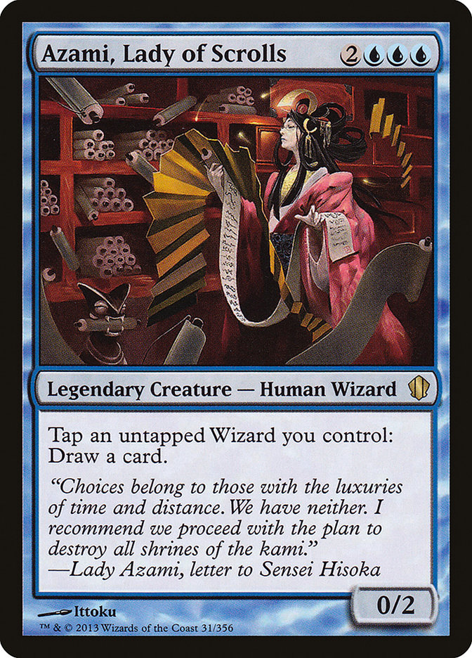 Azami, Lady of Scrolls [Commander 2013] | Clutch Gaming