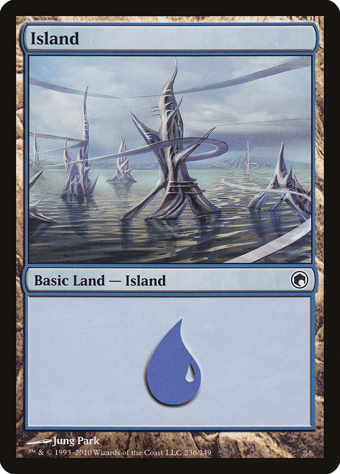 Island (236) [Scars of Mirrodin] | Clutch Gaming