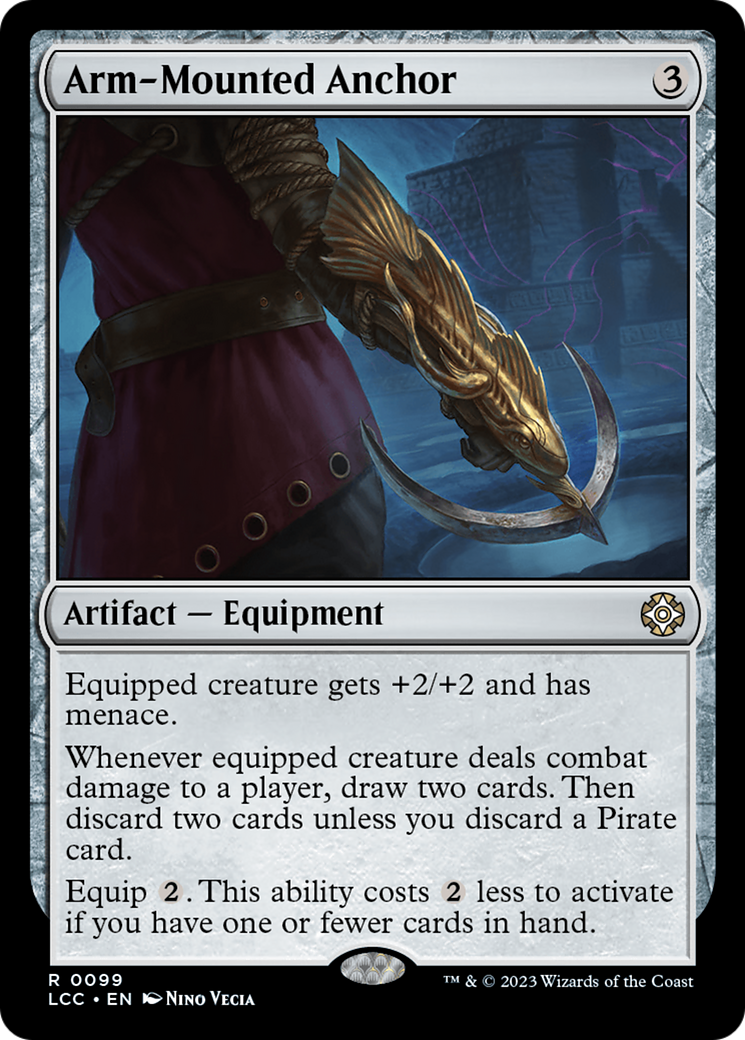 Arm-Mounted Anchor [The Lost Caverns of Ixalan Commander] | Clutch Gaming