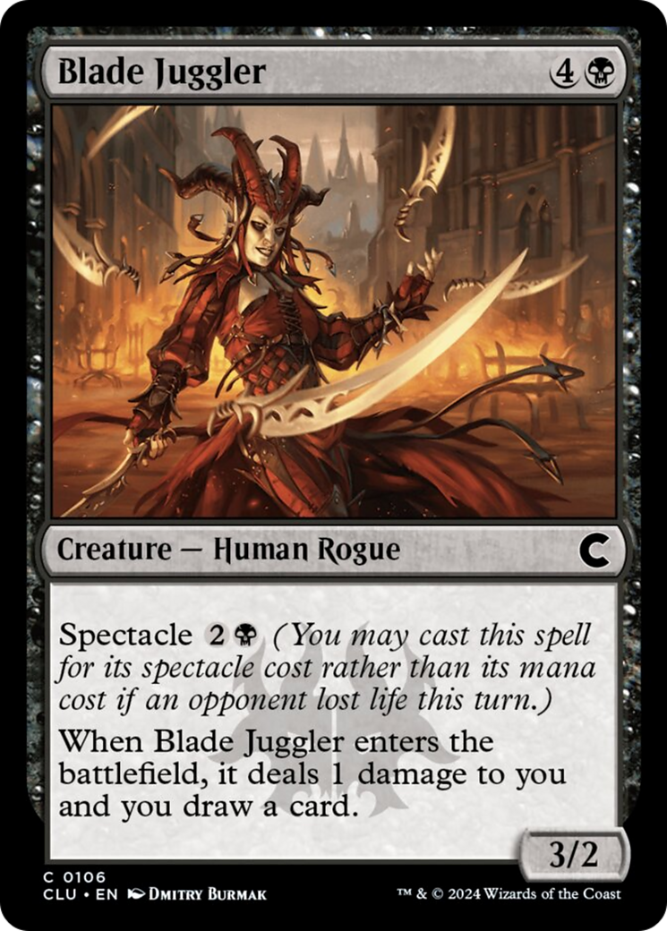 Blade Juggler [Ravnica: Clue Edition] | Clutch Gaming