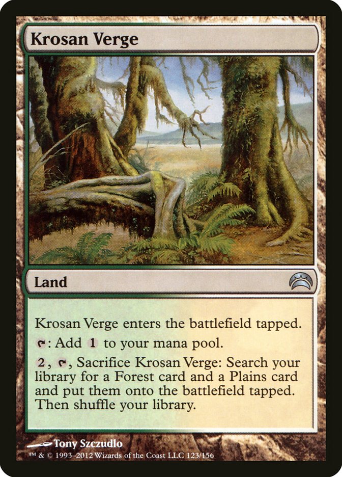 Krosan Verge [Planechase 2012] | Clutch Gaming