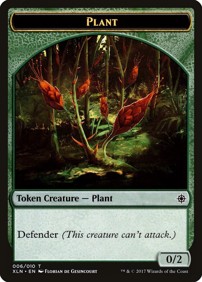 Plant Token [Ixalan Tokens] | Clutch Gaming