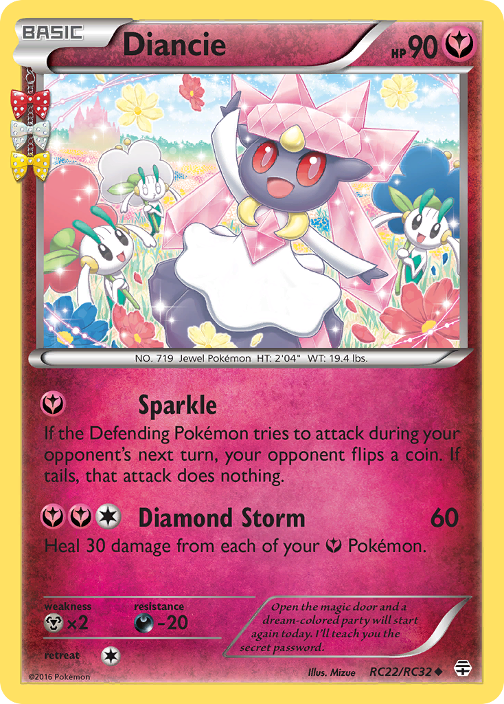 Diancie (RC22/RC32) [XY: Generations] | Clutch Gaming