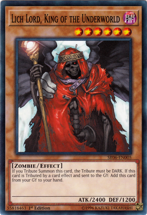 Lich Lord, King of the Underworld [SR06-EN005] Common | Clutch Gaming