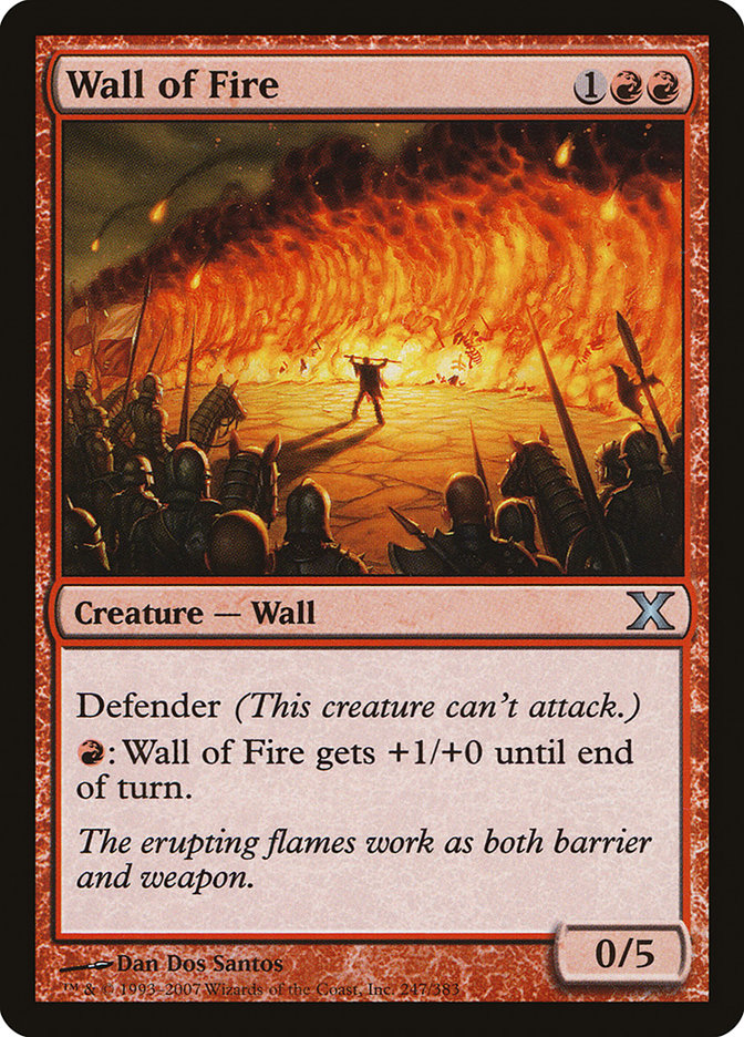 Wall of Fire [Tenth Edition] | Clutch Gaming