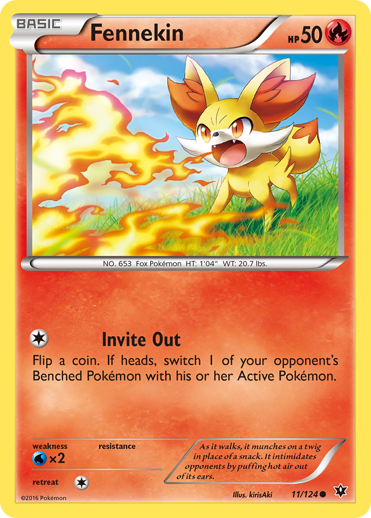 Fennekin (11/124) [XY: Fates Collide] | Clutch Gaming