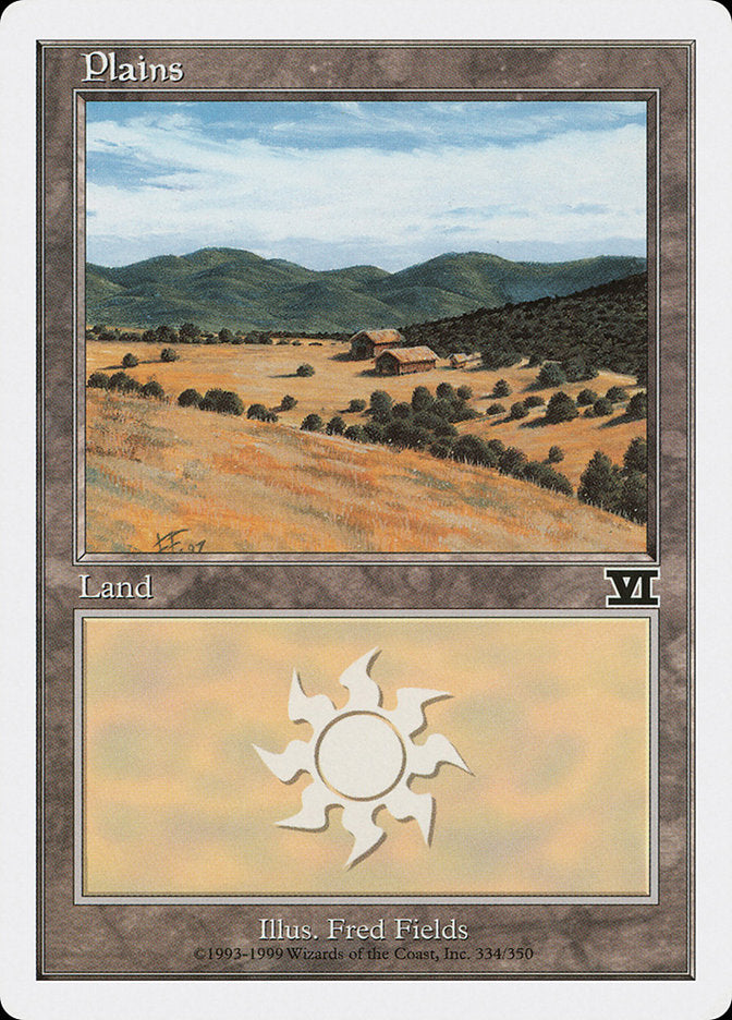 Plains (334) [Classic Sixth Edition] | Clutch Gaming