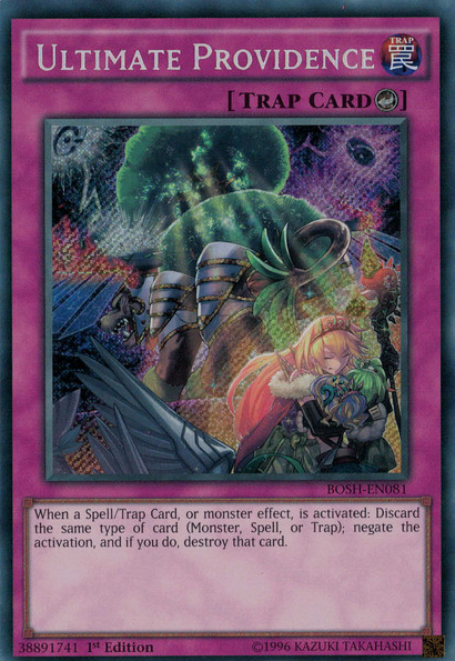 Ultimate Providence [BOSH-EN081] Secret Rare | Clutch Gaming