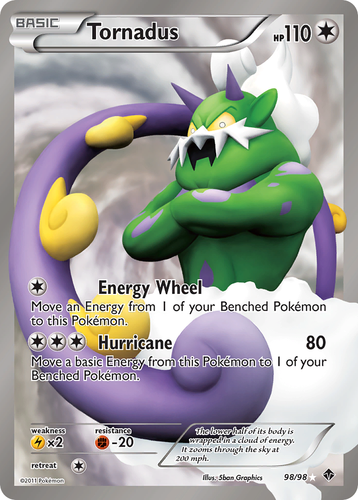 Tornadus (98/98) [Black & White: Emerging Powers] | Clutch Gaming